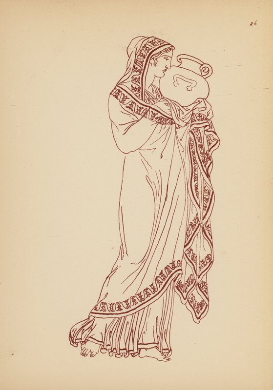 Costume féminin grec ancien - John Moyr Smith