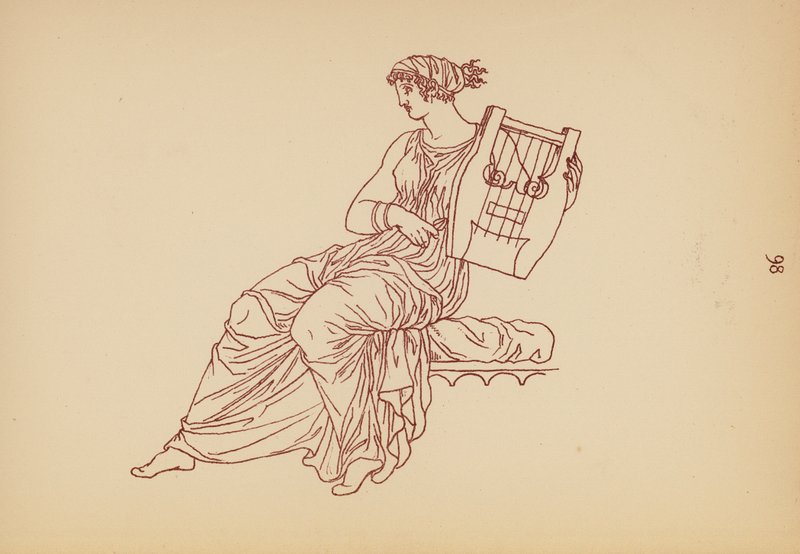 Costume féminin grec ancien - John Moyr Smith