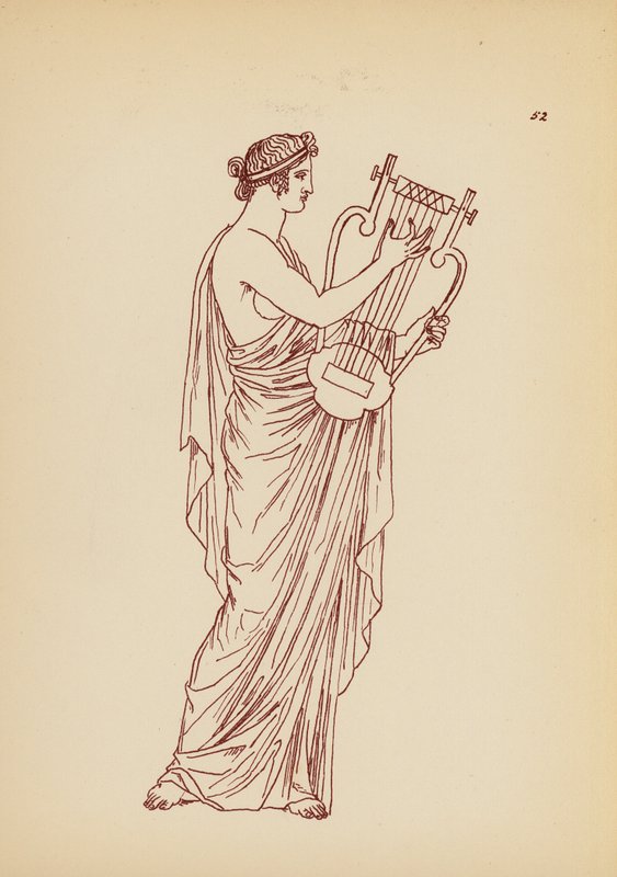 Costume féminin grec ancien - John Moyr Smith