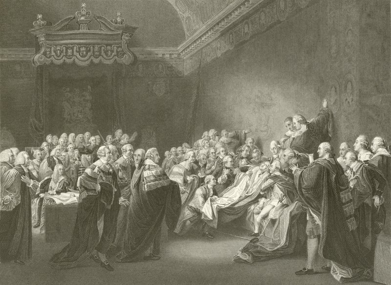 La mort du comte de Chatham - John Singleton Copley