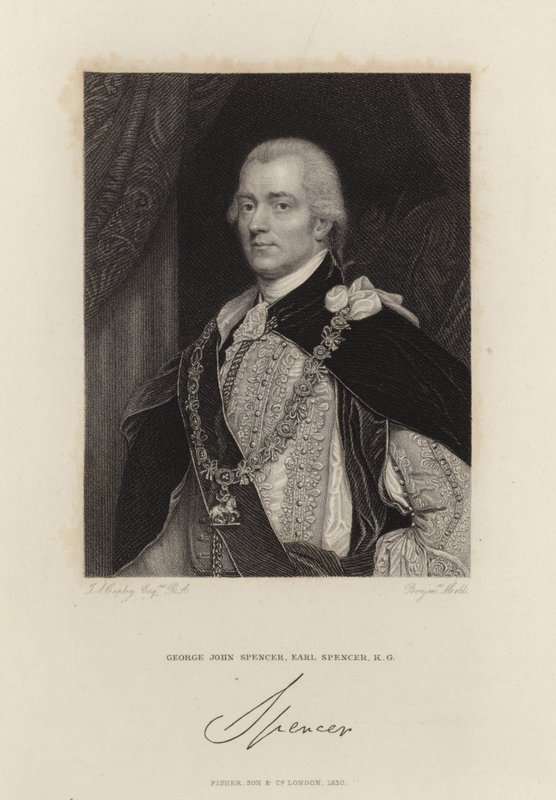 George Spencer, 2e comte Spencer - John Singleton Copley
