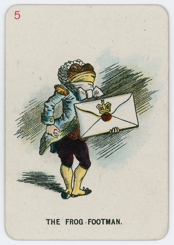 Le Valet-Grenouille - John Tenniel