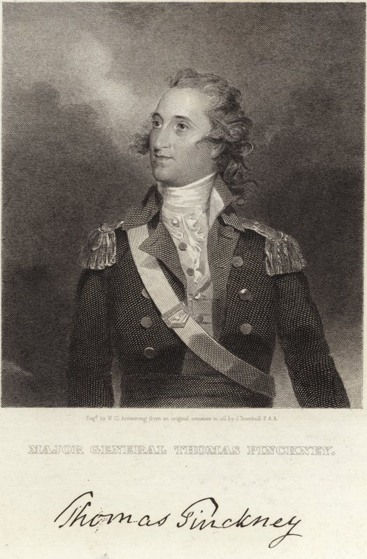 Major Général Thomas Pinckney - John Trumbull