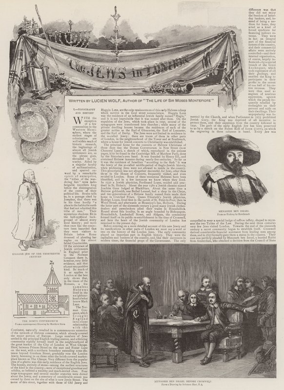 Les Juifs à Londres - Joseph Finnemore