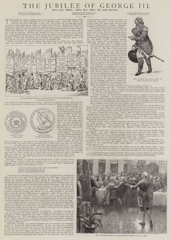 Le jubilé de George III - Joseph Finnemore