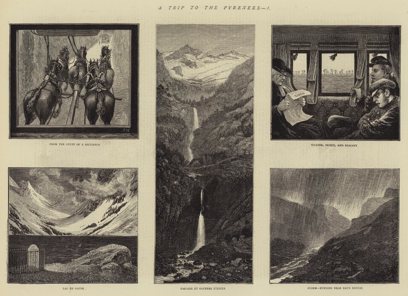 Un voyage dans les Pyrénées, I - Joseph Nash