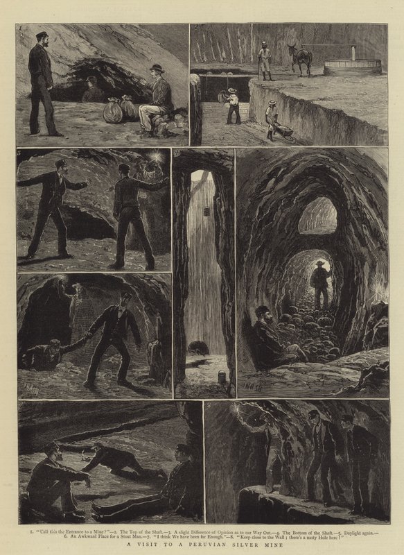 Visite à une mine d