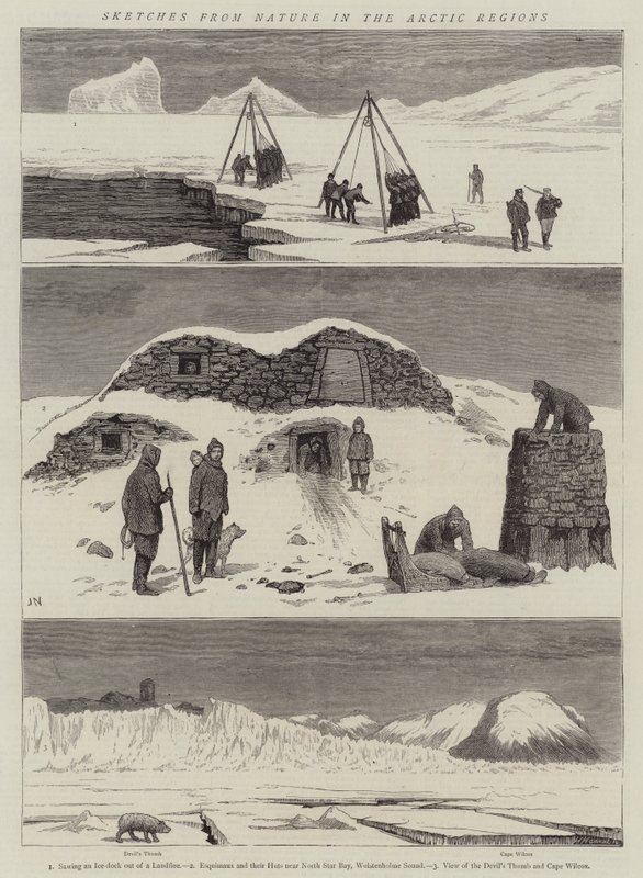 Esquisses de la Nature dans les Régions Arctiques - Joseph Nash