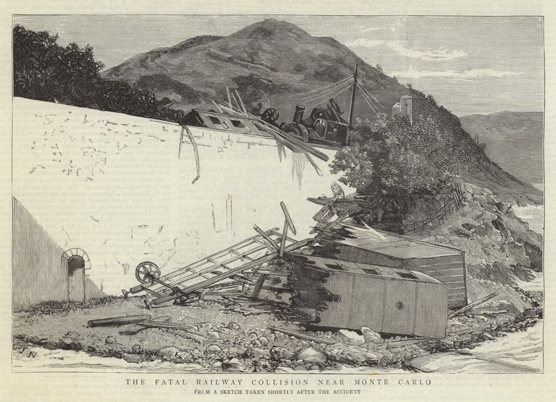 La collision ferroviaire fatale près de Monte Carlo - Joseph Nash
