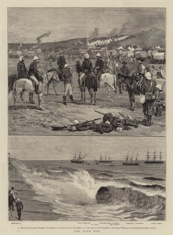 La Guerre Zouloue - Joseph Nash