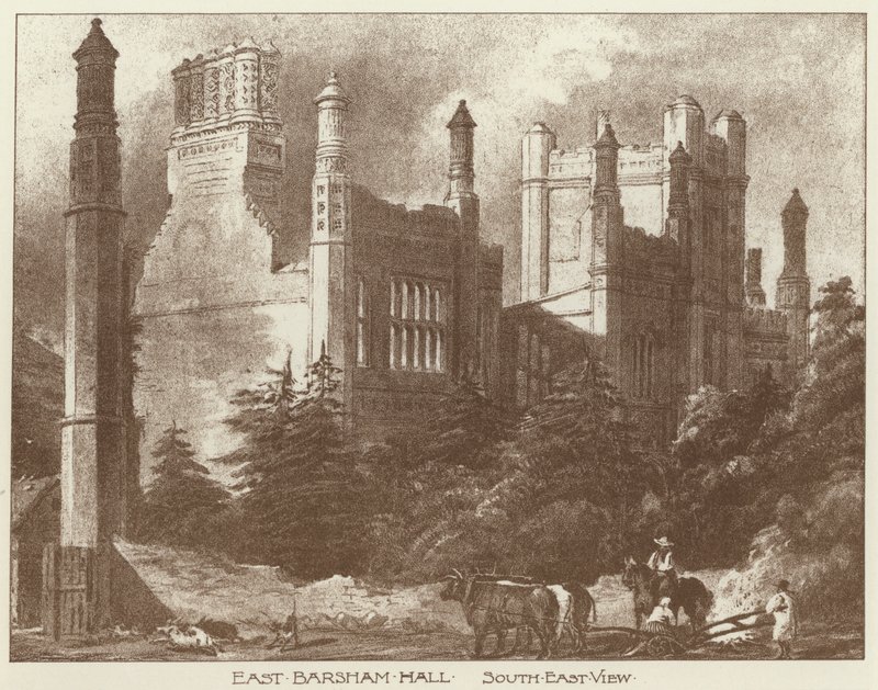 East Barsham Hall, Norfolk - Joseph (after) Nash