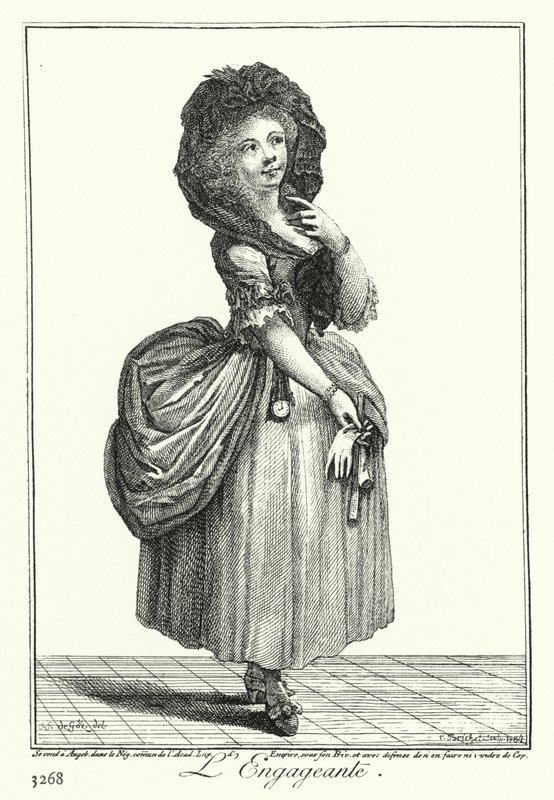 La Fille charmante - Joseph Franz von (after) Goez