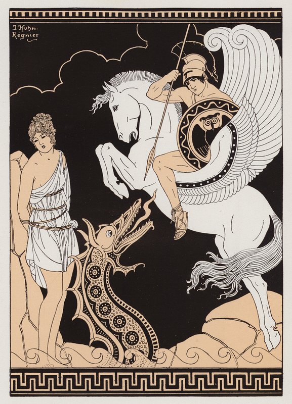 Persée et Andromède - Joseph Kuhn Regnier