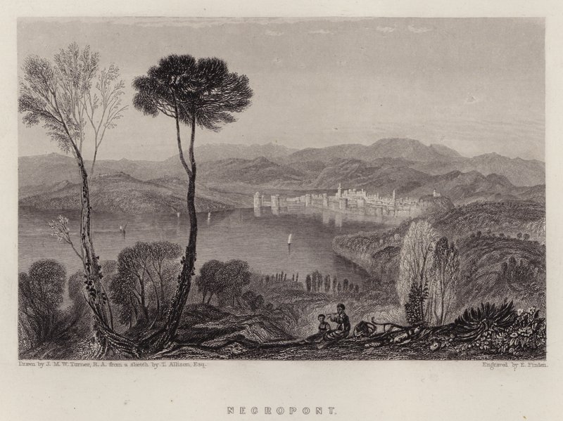 Négropont - Joseph Mallord William (after) Turner