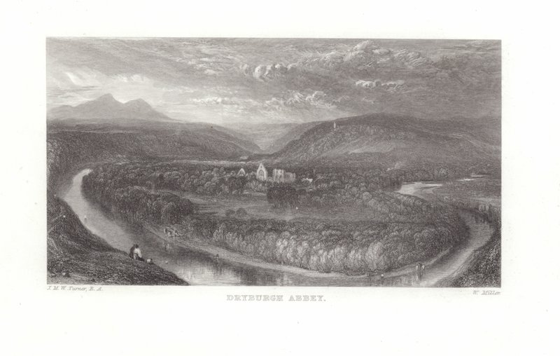 Abbaye de Dryburgh - Joseph Mallord William Turner