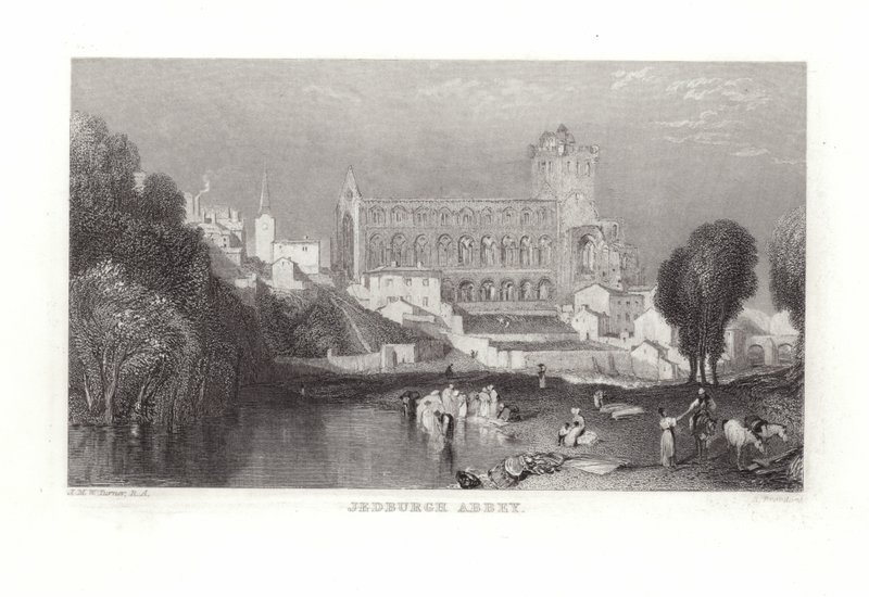 Abbaye de Jedburgh - Joseph Mallord William Turner