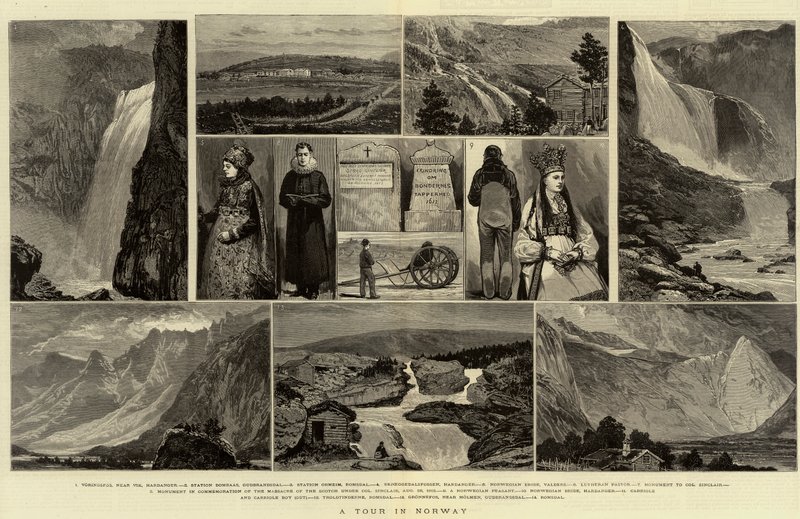 Un tour en Norvège - Joseph Nash