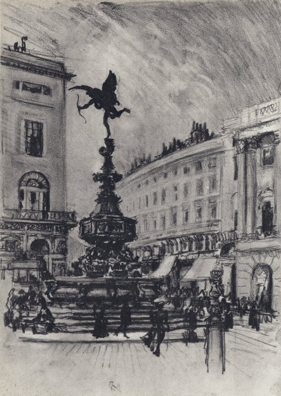 Piccadilly Circus - Joseph Pennell