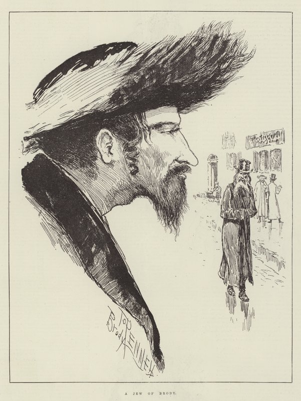 Le Juif chez lui, par Joseph Pennell - Joseph Pennell