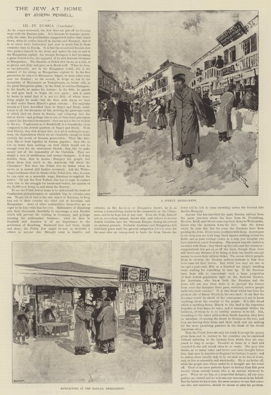 Le Juif chez lui, par Joseph Pennell - Joseph Pennell