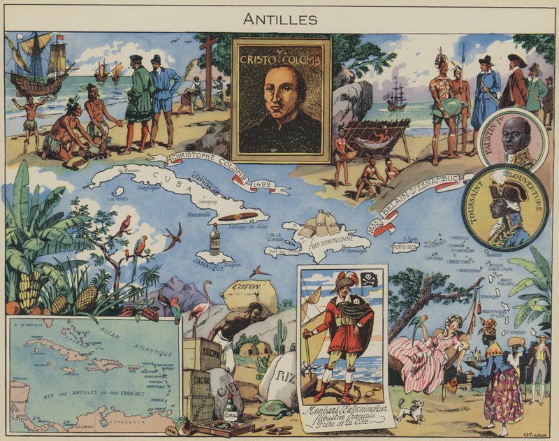 Antilles - Joseph Porphyre Pinchon