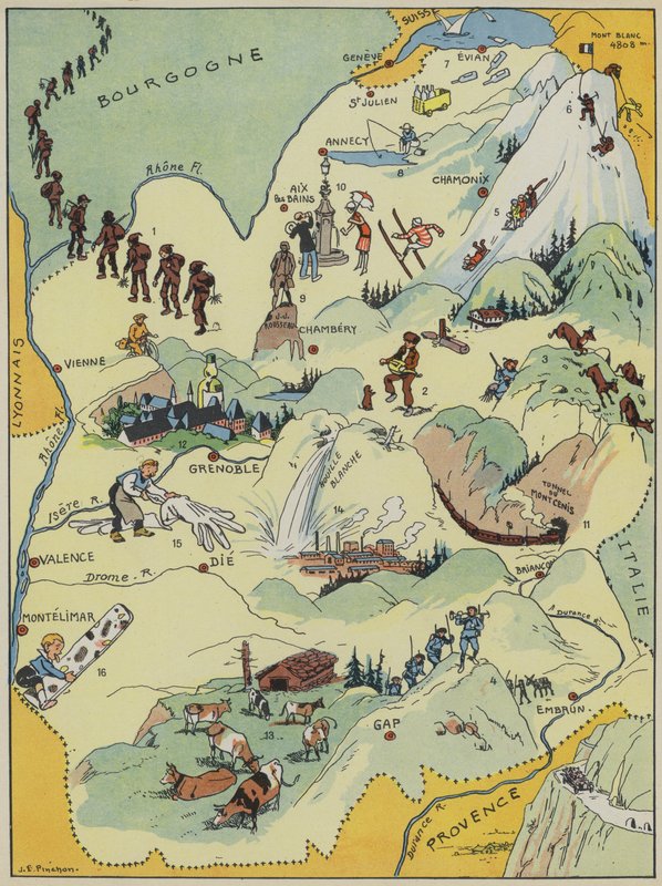 Savoie-Dauphiné - Joseph Porphyre Pinchon