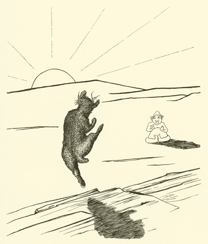 Le Vieux Kangourou - Joseph Rudyard (after) Kipling
