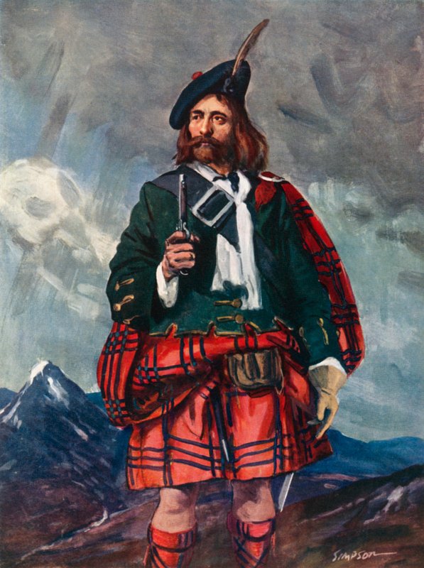 Rob Roy Mac Gregor, 1660-1735 - Joseph Simpson