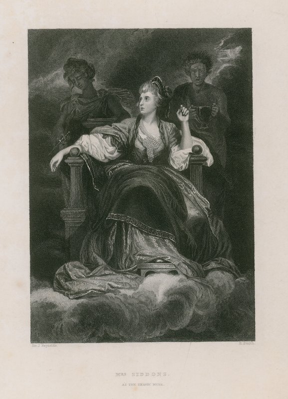 Mme Siddons en Muse tragique - Joshua Reynolds