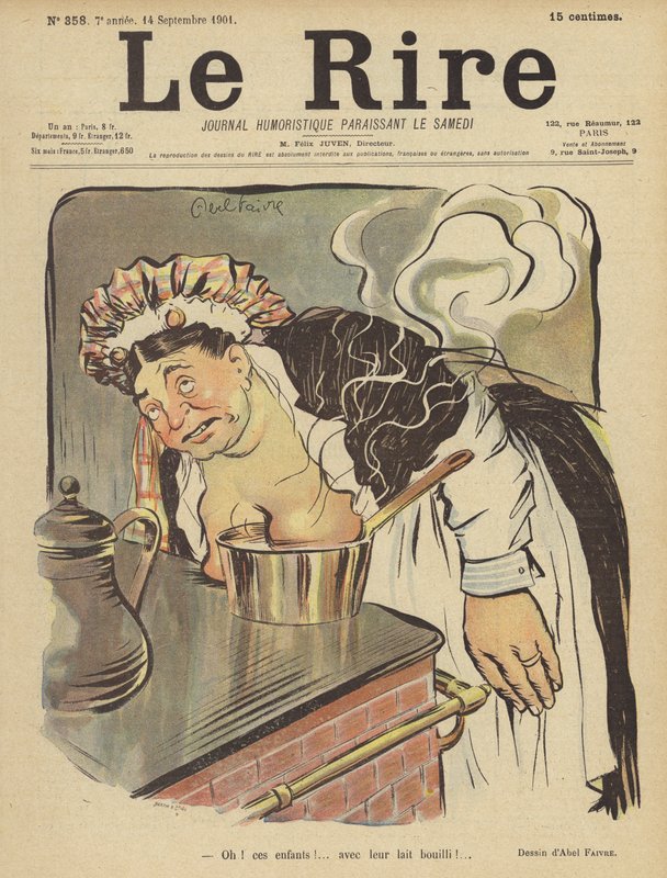 Illustration pour Le Rire - Jules Abel Faivre