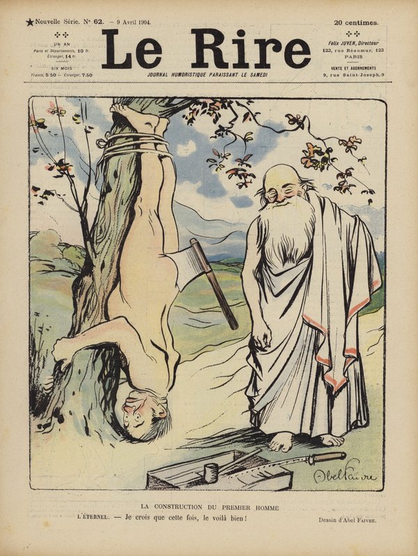 Illustration pour Le Rire - Jules Abel Faivre