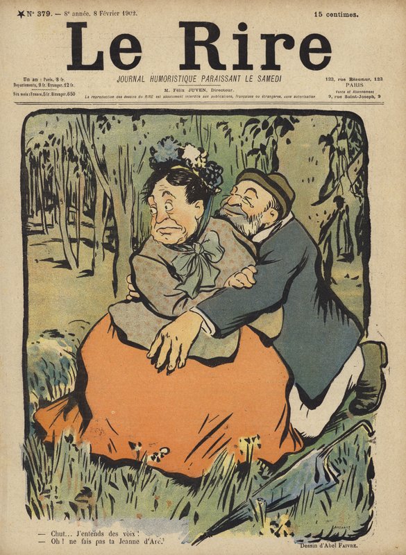 Illustration pour Le Rire - Jules Abel Faivre