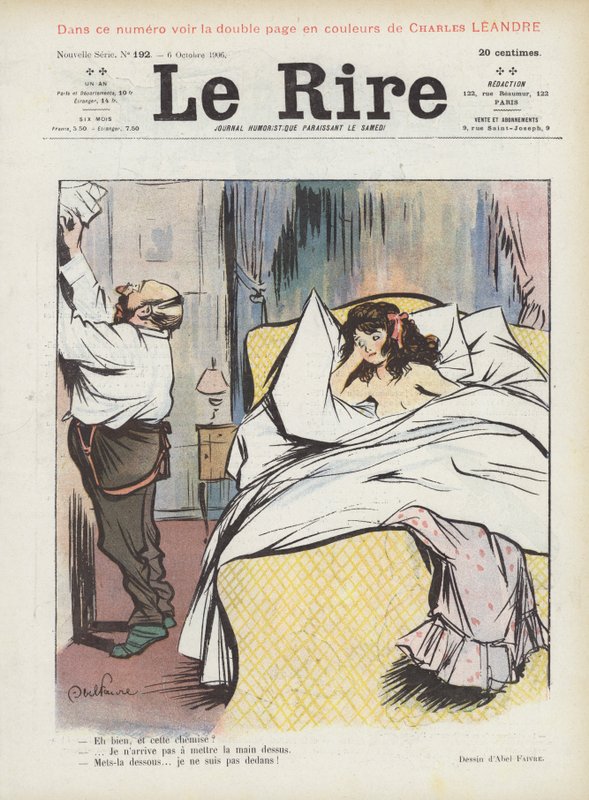Illustration pour Le Rire - Jules Abel Faivre