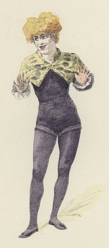 Clown féminin - Jules Arsene (after) Garnier