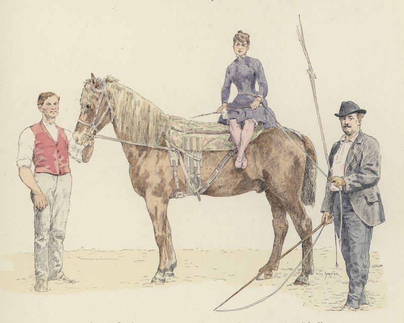 Dresseurs de chevaux - Jules Arsene (after) Garnier