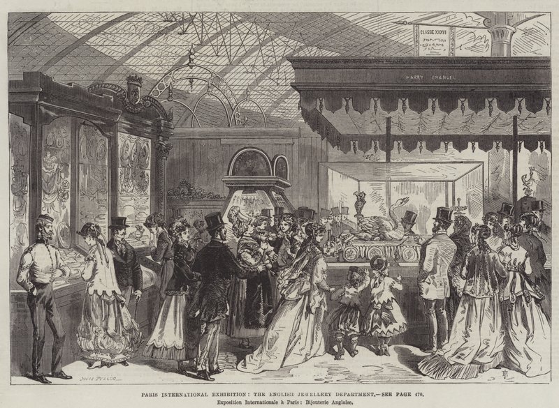 Exposition internationale de Paris, le département de la bijouterie anglaise - Jules Pelcoq