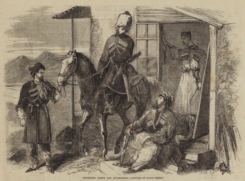 Chefs circassiens et leurs assistants - Julian Portch