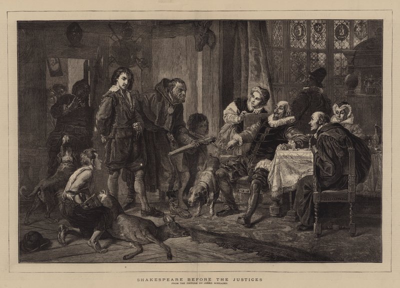 Shakespeare devant les juges - Julius Friedrich Anton Schrader
