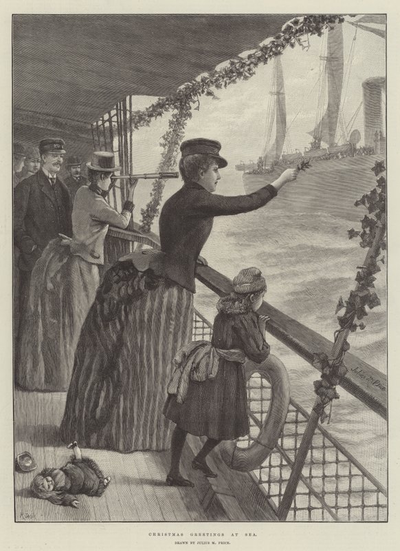 Vœux de Noël en mer - Julius Mandes Price
