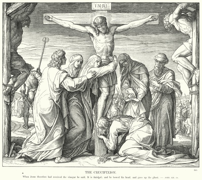 La Crucifixion - Julius (after) Schnorr von Carolsfeld