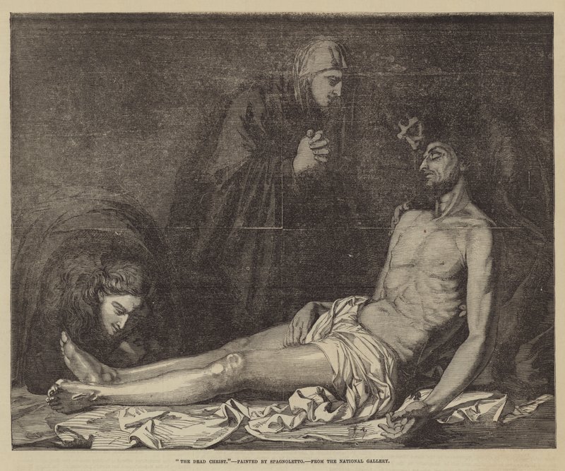 Le Christ mort - Jusepe de Ribera