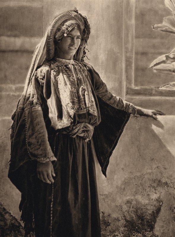 Fille de Ramallah (photo n/b) - Karl Grober