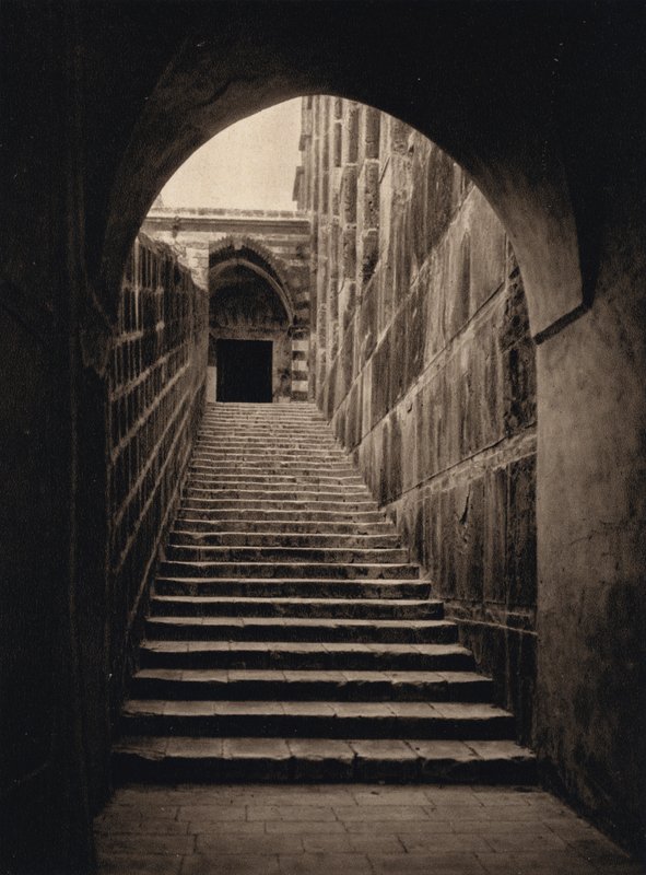 Hébron, Haram, Escaliers - Karl Grober