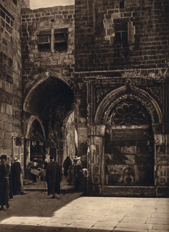 Jérusalem, Fontaine - Karl Grober