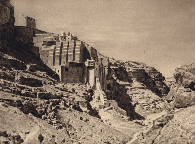 Mar Saba, Monastère grec - Karl Grober