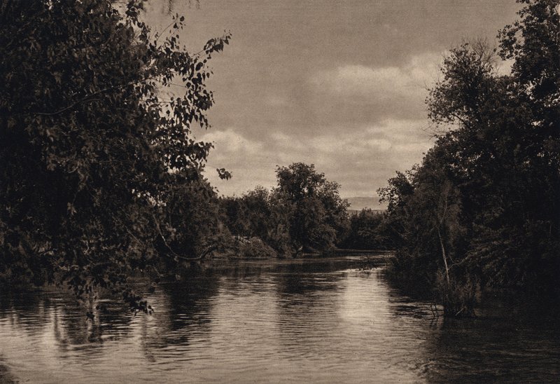 Le Jourdain (photo n/b) - Karl Grober