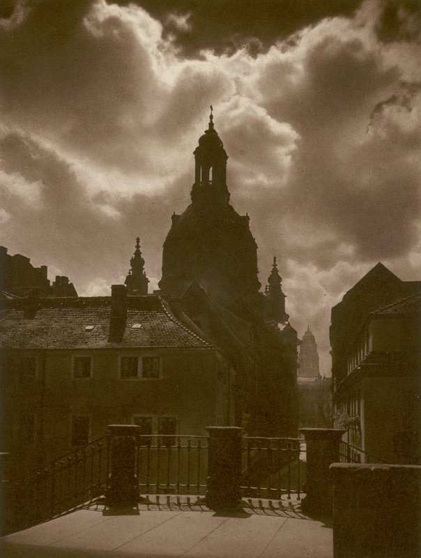 Dresde, Frauenkirche (photo n/b) - Kurt Hielscher