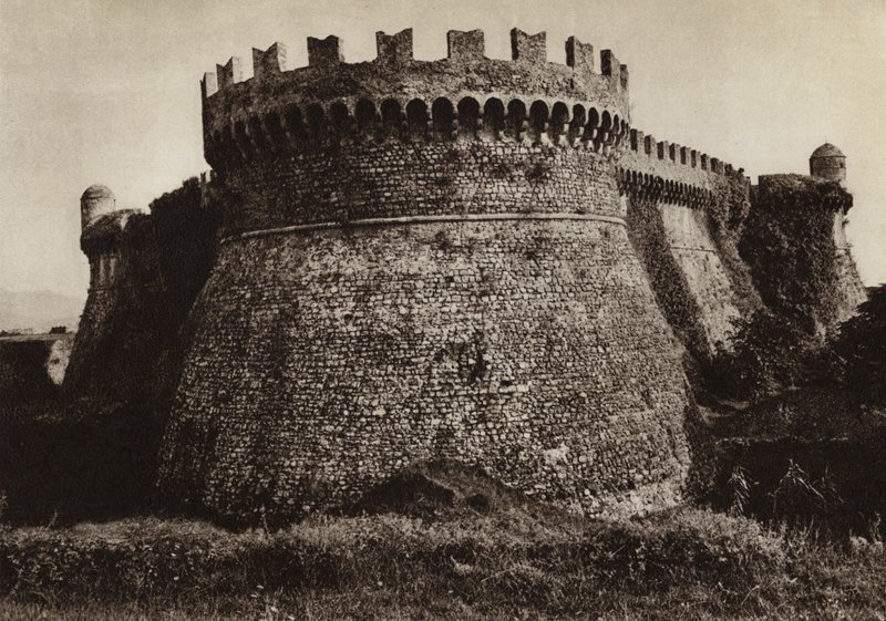 Italie : Castello Sarzanello - Kurt Hielscher