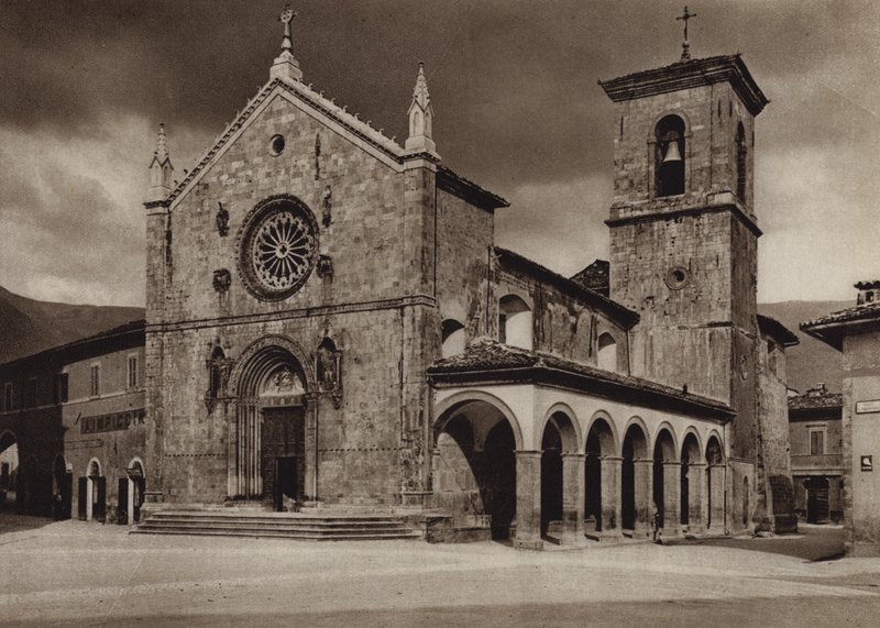 Italie : Norcia, S. Benedetto - Kurt Hielscher