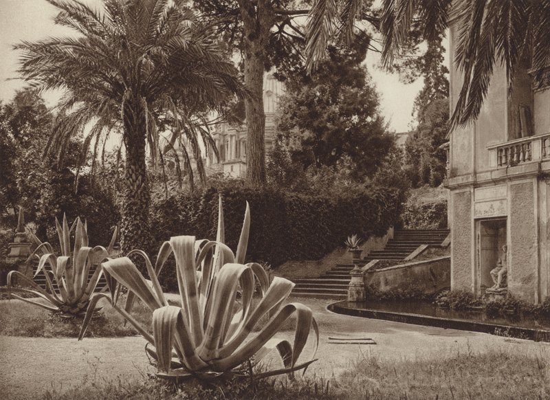 Rome : dans le jardin du Vatican - Kurt Hielscher